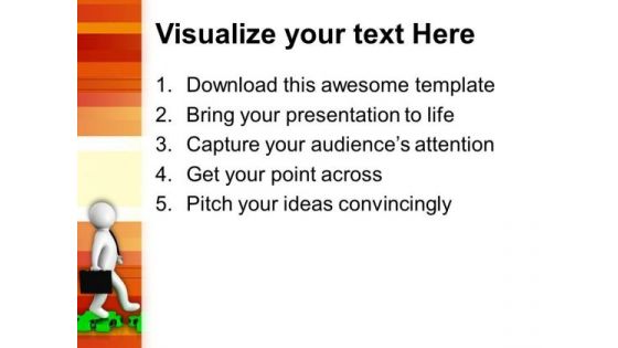 Follow The Right Path PowerPoint Templates Ppt Backgrounds For Slides 0513