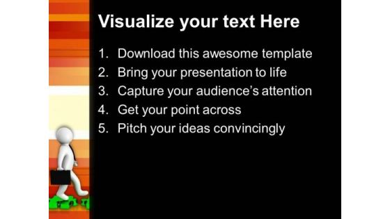 Follow The Right Path PowerPoint Templates Ppt Backgrounds For Slides 0513