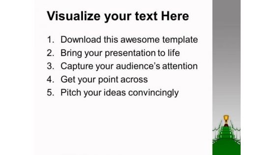Follow The Steps Of Success PowerPoint Templates Ppt Backgrounds For Slides 0413