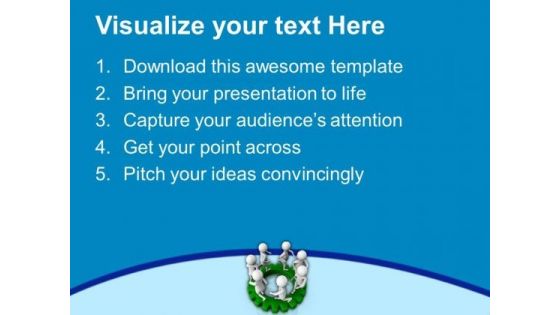 Follow The Team For Success PowerPoint Templates Ppt Backgrounds For Slides 0513