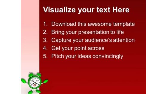 Follow The Time Table For Success PowerPoint Templates Ppt Backgrounds For Slides 0413