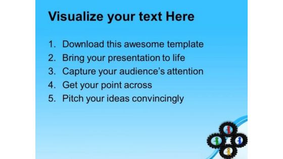 Follow Your Own Path For Business Growth PowerPoint Templates Ppt Backgrounds For Slides 0613