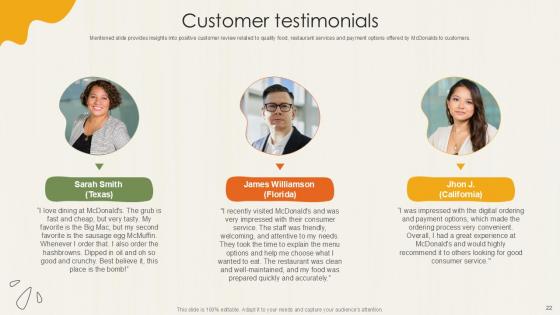Food Retailer Company Profile Ppt Powerpoint CP CD V