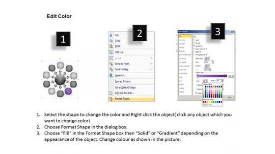 For A Free Business PowerPoint Templates Flow Chart Ppt Circular Process Slides