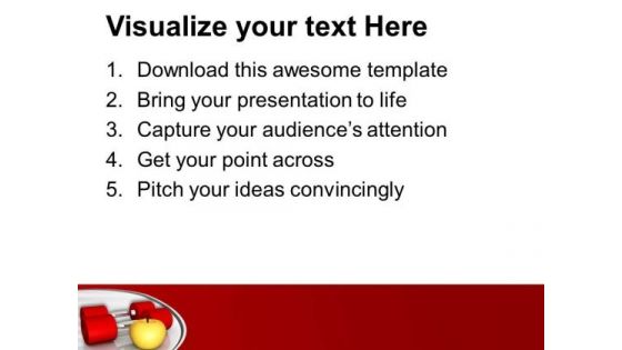 For Fitness Do Exercise PowerPoint Templates Ppt Backgrounds For Slides 0513