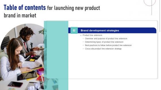 For Launching New Product Brand In Market Table Of Contents Rules Pdf