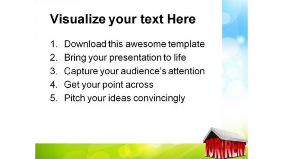 For Rent Real Estate PowerPoint Themes And PowerPoint Slides 0711