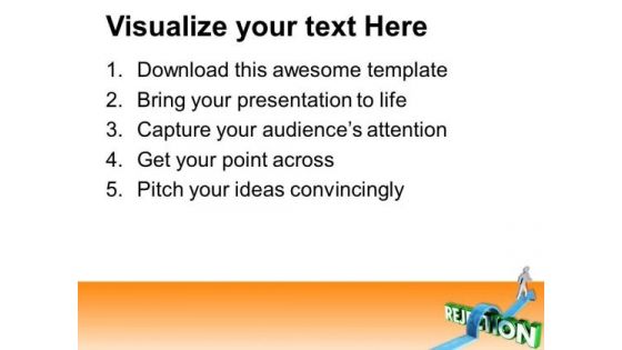 For Success Jump Rejection PowerPoint Templates Ppt Backgrounds For Slides 0613