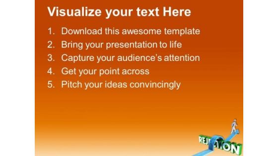 For Success Jump Rejection PowerPoint Templates Ppt Backgrounds For Slides 0613