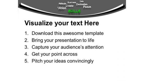 Forefront Business Concept Concept PowerPoint Templates Ppt Backgrounds For Slides 0313