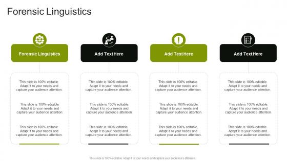 Forensic Linguistics In Powerpoint And Google Slides Cpb Forensic Linguistics In Powerpoint And Google Slides Cpb