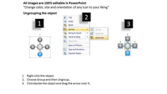 Form Strategy Free Business PowerPoint Templates Ppt 4 Circular Flow Diagram Slides