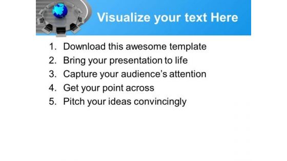 Format Of World Computer Network PowerPoint Templates Ppt Backgrounds For Slides 0713