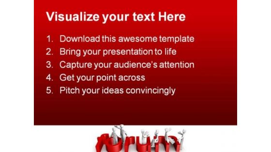 Forum Discussion Concept Metaphor PowerPoint Themes And PowerPoint Slides 0511