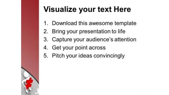 Found The Right Solution Business Concept PowerPoint Templates Ppt Backgrounds For Slides 0513