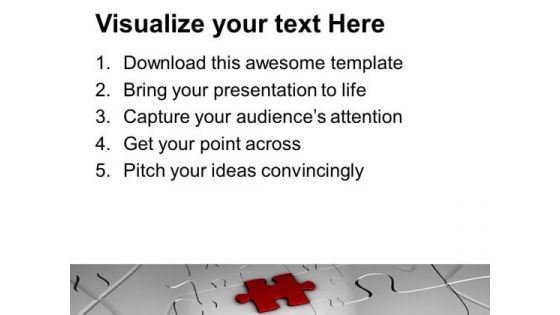 Found The Solution Business PowerPoint Templates Ppt Backgrounds For Slides 0413