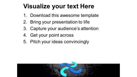 Four Arrows Business PowerPoint Templates And PowerPoint Themes 1012