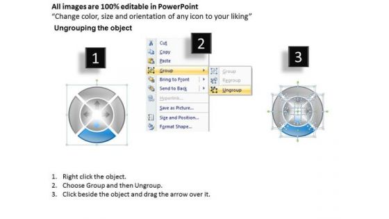 Four Basic Phases Of The Innovative Process For Business Plan PowerPoint Templates