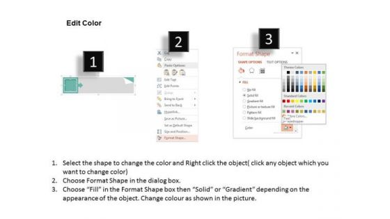 Four Business Steps In Vertical Order PowerPoint Templates