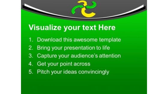 Four Converging Arrows Business PowerPoint Templates Ppt Backgrounds For Slides 1112
