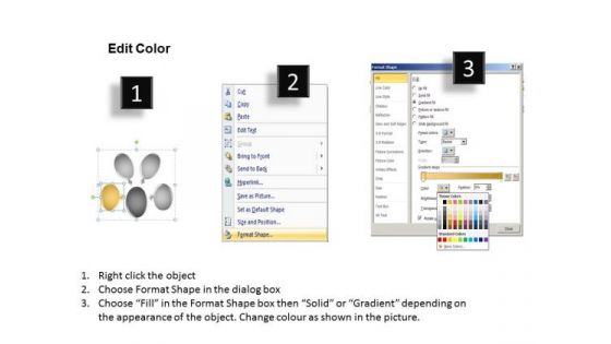 Four Leading Reason For Cause Ppt Circular Flow Motion Process PowerPoint Templates