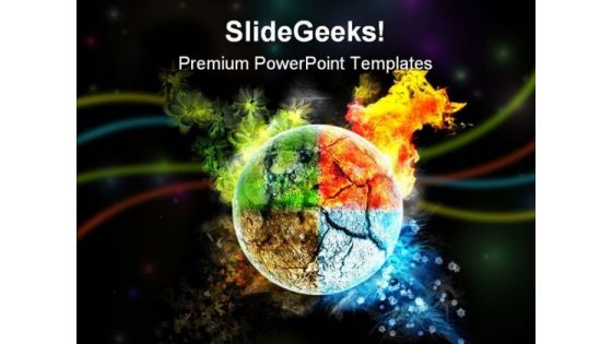 Four Seasons Environment PowerPoint Themes And PowerPoint Slides 0511