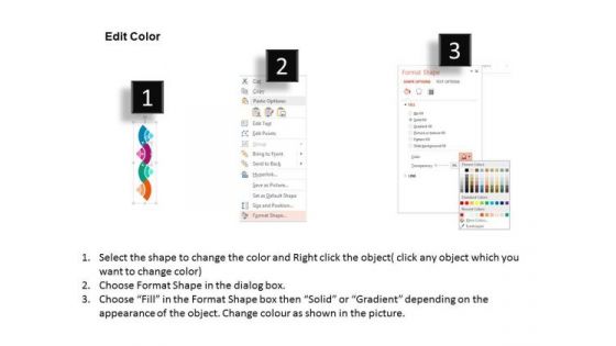 Four Staged Modern Infographic PowerPoint Template