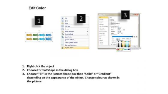 Four Stages Business Process Model Creating Plan PowerPoint Templates