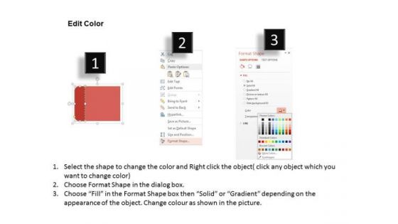 Four Steps For Interpretation Of Financial Data PowerPoint Templates