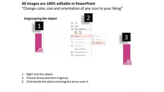 Four Tags For Business Information Display PowerPoint Template