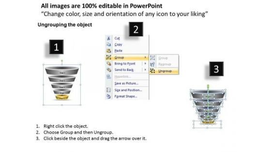 Free Business Charts Of 5 Stages Process Strategy Ppt PowerPoint Templates