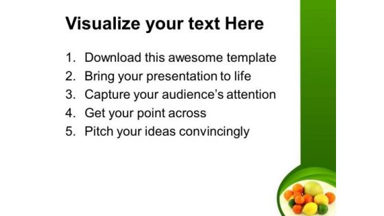 Fresh Fruits Health PowerPoint Templates And PowerPoint Themes 0512