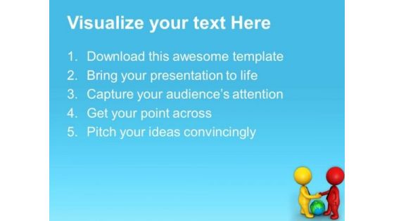 Friendly Relations With World Business PowerPoint Templates Ppt Backgrounds For Slides 0613