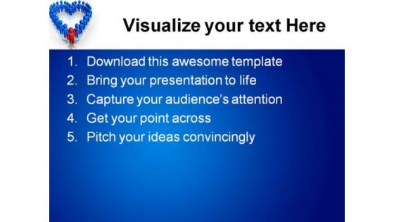 Friendly Support Symbol People PowerPoint Themes And PowerPoint Slides 0411