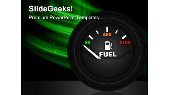 Fuel Gauge Industrial PowerPoint Templates And PowerPoint Backgrounds 0311