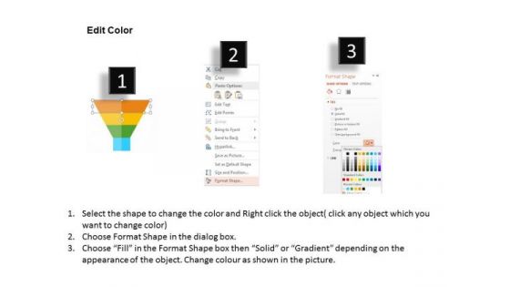 Funnel For Market Development Strategy PowerPoint Template