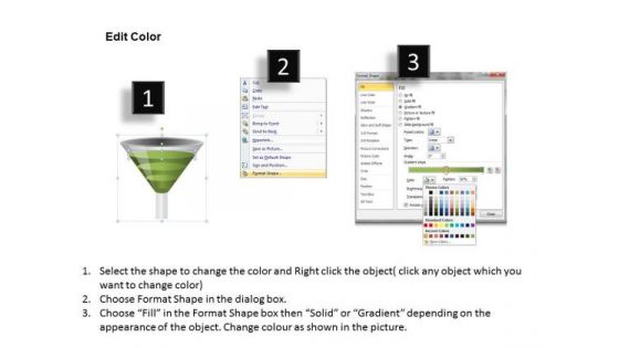 Funnel PowerPoint Diagrams Showing Conversions Ppt Slides