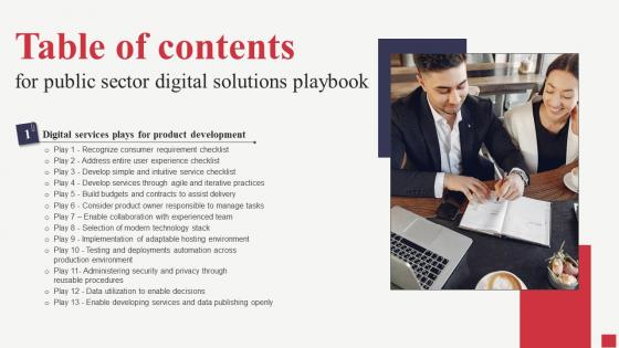 G203 Table Of Contents For Public Sector Digital Solutions Playbook Summary Pdf G203 Table Of Contents For Public Sector Digital Solutions Playbook Summary Pdf