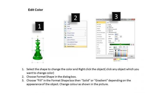 Game Editable Chess Pieces PowerPoint Slides And Ppt Diagram Templates
