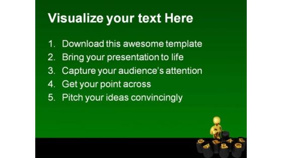Garbage Recycle Environment PowerPoint Templates And PowerPoint Backgrounds 0311