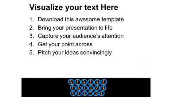Gear Diagram For Contineous Efforts PowerPoint Templates Ppt Backgrounds For Slides 0513
