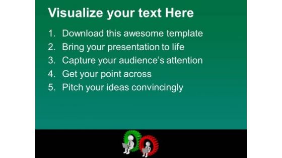 Gear Your Business With Strategy PowerPoint Templates Ppt Backgrounds For Slides 0613