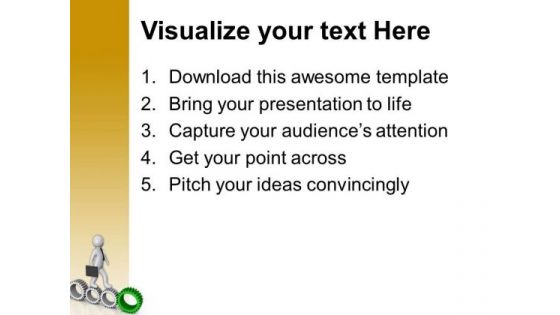 Geared Approch Can Give You Success PowerPoint Templates Ppt Backgrounds For Slides 0713