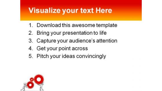 Gears01 Industrial PowerPoint Background And Template 1210