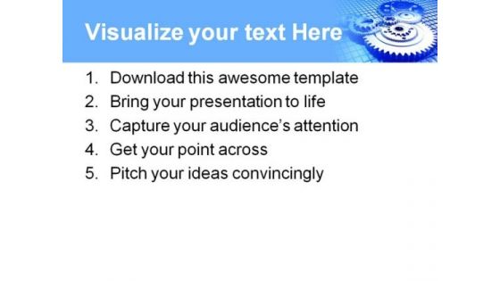 Gears01 Industrial PowerPoint Themes And PowerPoint Slides 0511