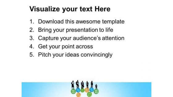 Gears Business Concept PowerPoint Templates And PowerPoint Themes 0212
