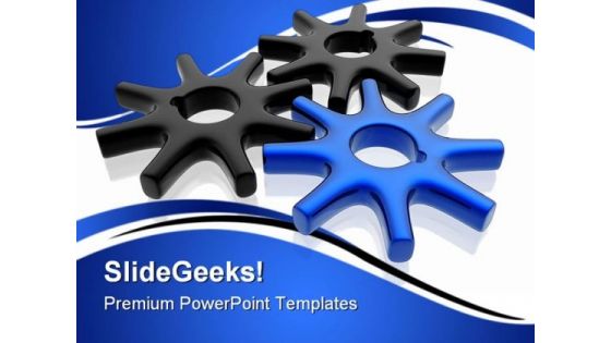 Gears Business Industrial PowerPoint Templates And PowerPoint Backgrounds 0611