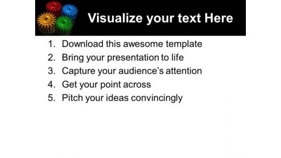 Gears Communication PowerPoint Templates And PowerPoint Themes 0312