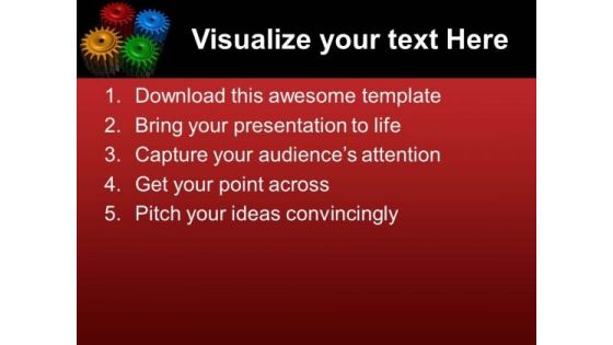Gears Communication PowerPoint Templates And PowerPoint Themes 0312