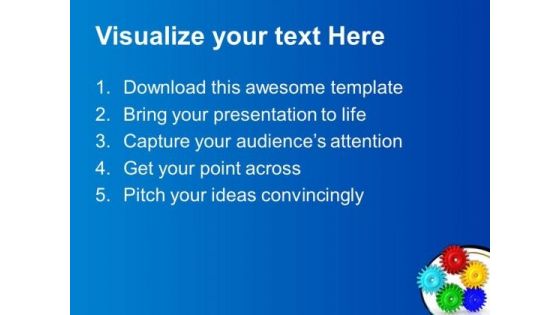 Gears Communication PowerPoint Templates And PowerPoint Themes 0412